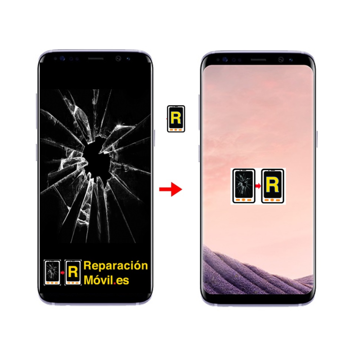 Cambiar Pantalla Samsung S8 Plus