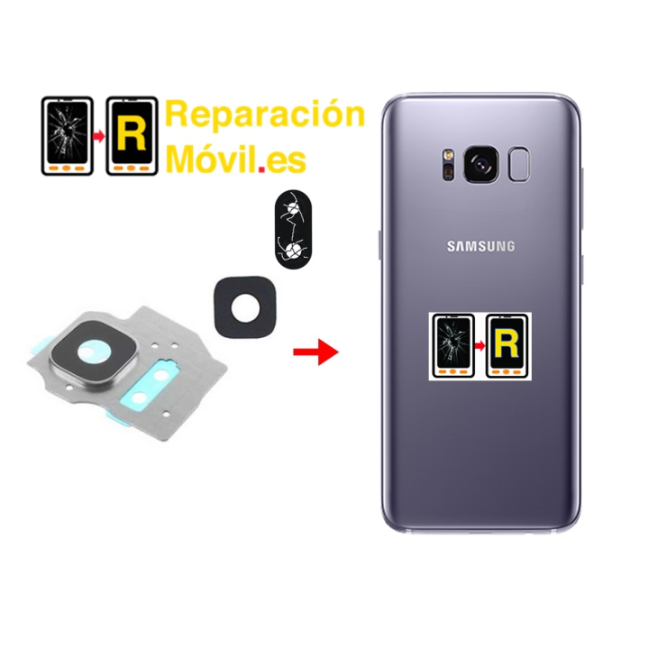 Cambiar Cristal De Cámara Trasera Samsung S8 Plus