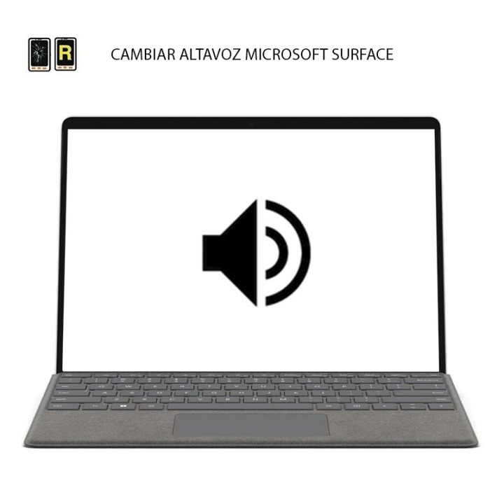 Cambiar Altavoz Microsoft Surface 2