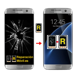 Cambiar pantalla Samsung S7 Edge