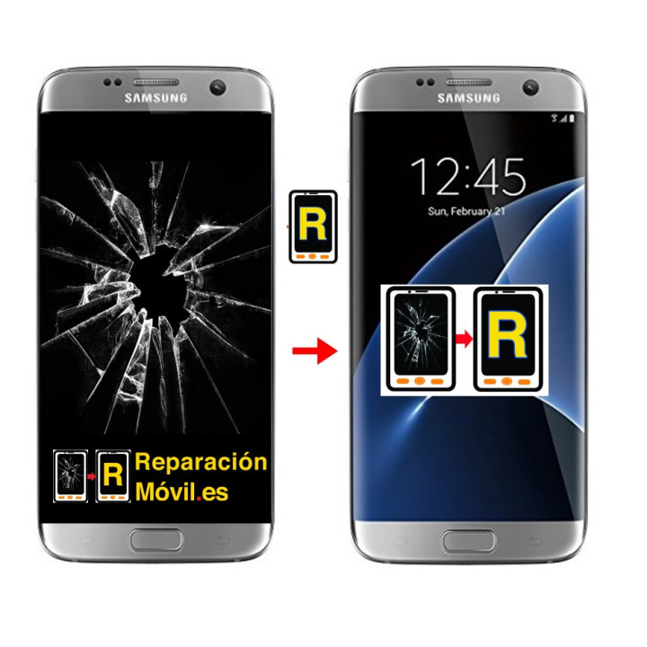 Cambiar pantalla Samsung S7 Edge