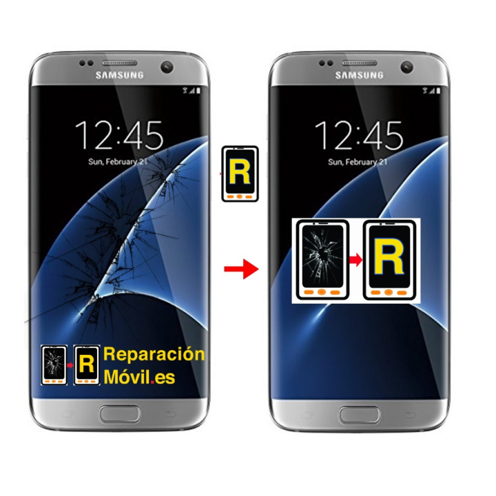 Cambiar Cristal Samsung S7 Edge