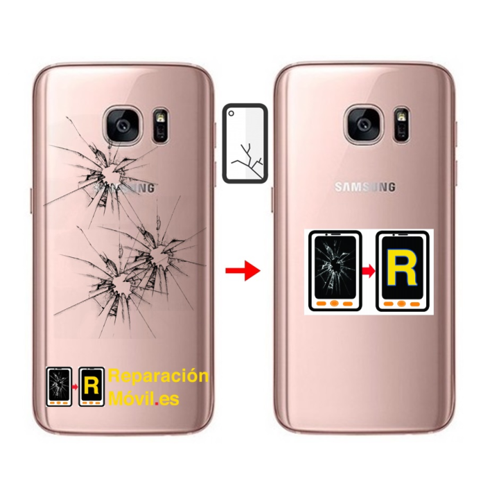 Cambiar Tapa Samsung S7 Edge