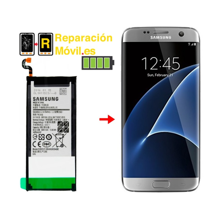 Cambiar Batería Original Samsung S7 Edge
