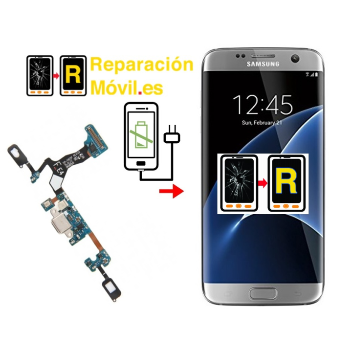Cambiar Conector de Carga Samsung S7 Edge