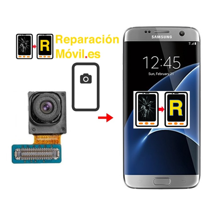 Cambiar Cámara Frontal Samsung S7 Edge