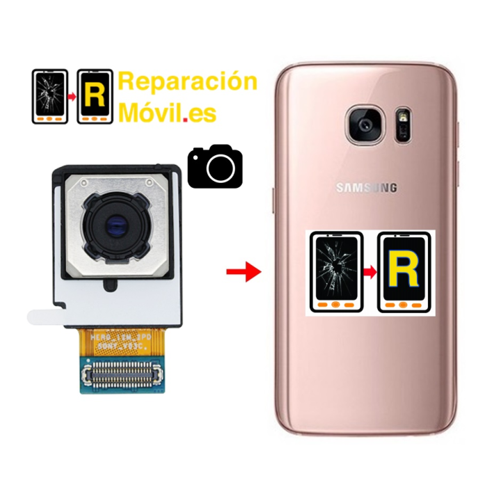 Cambiar Cámara Trasera Samsung S7 Edge