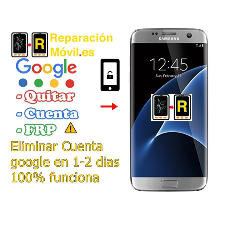 Eliminar Cuenta Google Samsung S7 Edge