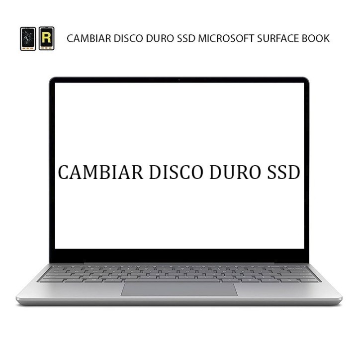 Cambiar Disco Duro SSD Microsoft Surface Book 1