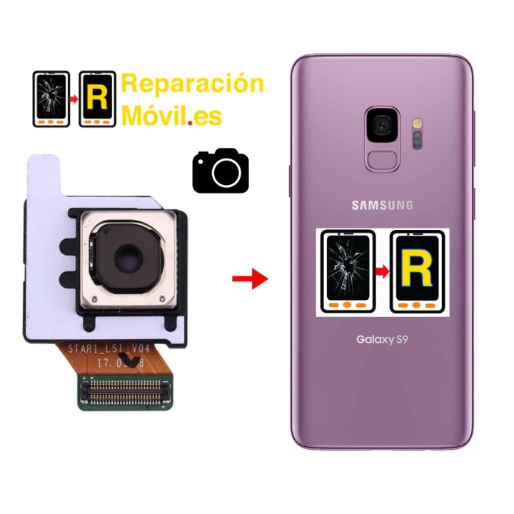 Cambiar Cámara Trasera Samsung S9