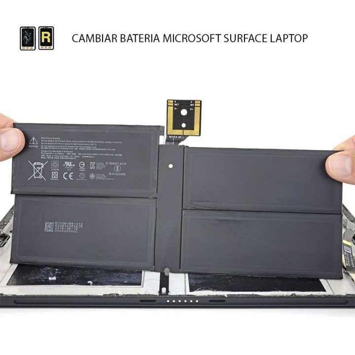 Cambiar Batería Microsoft Surface Laptop 2