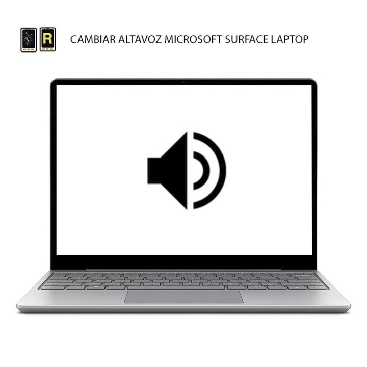 Cambiar Altavoz Microsoft Surface Laptop 2