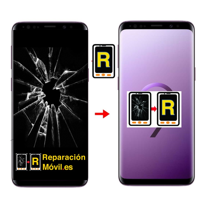 Cambiar Pantalla Samsung S9 Plus