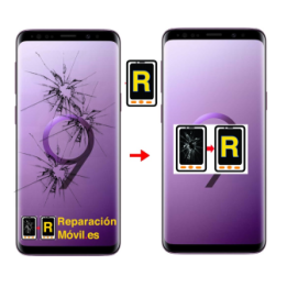 Cambiar Cristal de Pantalla Samsung S9 Plus