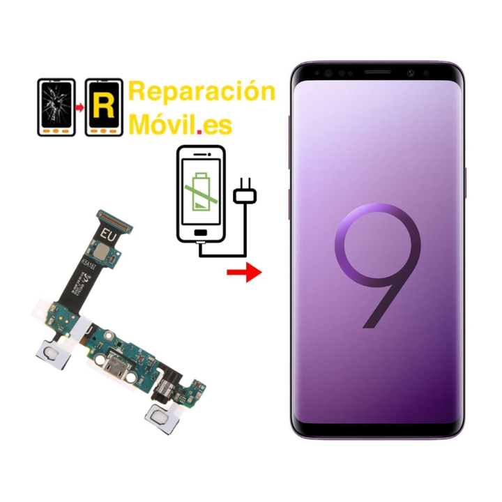Cambiar Conector de Carga Samsung S9 Plus