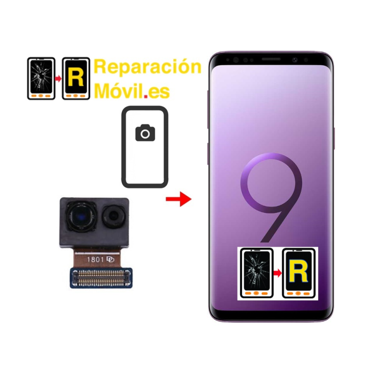 Cambiar Cámara Frontal Samsung S9 Plus