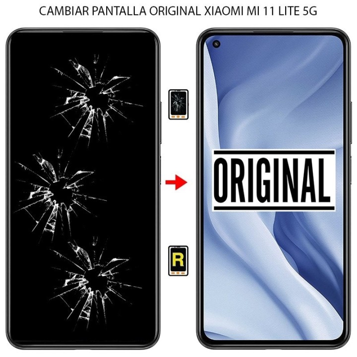 Cambiar Pantalla Xiaomi Mi 11 Lite 5G Original