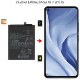 Cambiar Batería Xiaomi Mi 11 Lite 5G
