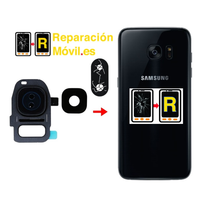 Cambiar Cristal de Camara Samsung S7