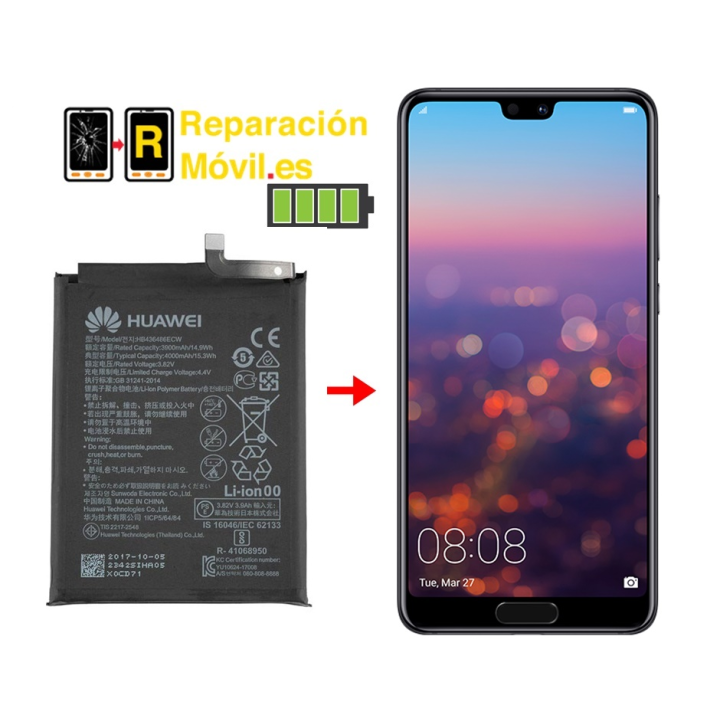 Cambiar Batería Huawei P20 Pro HB436486ECW