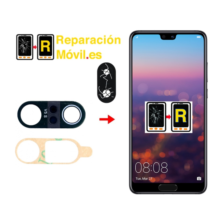 Cambiar Cristal De Cámara Huawei P20 Pro
