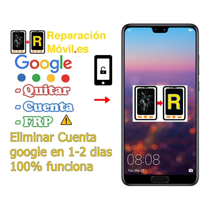 Eliminar Cuenta Google Frp Huawei P20 Pro
