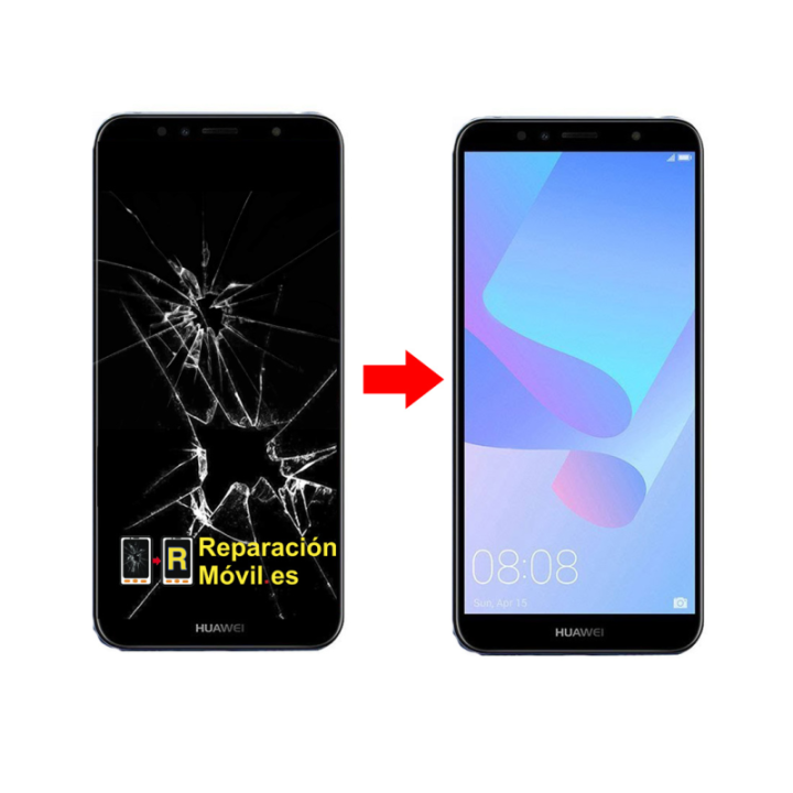 Cambiar Pantalla Huawei Y6 2018