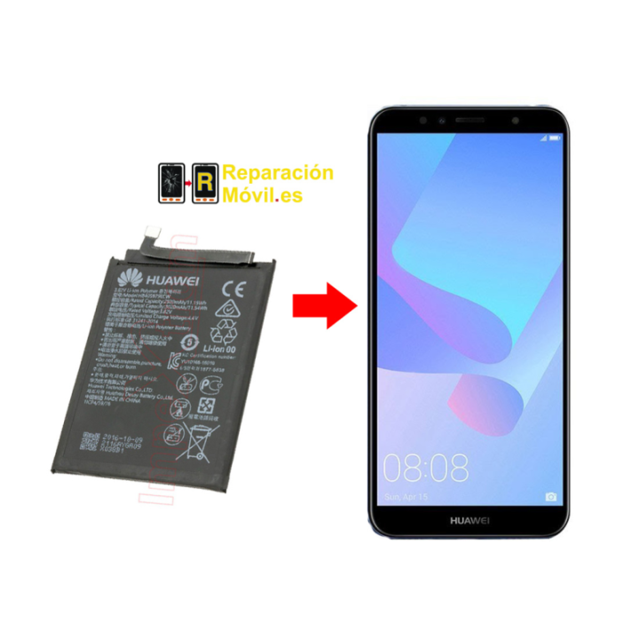 Cambiar Bateria Huawei Y6 Pro 2017