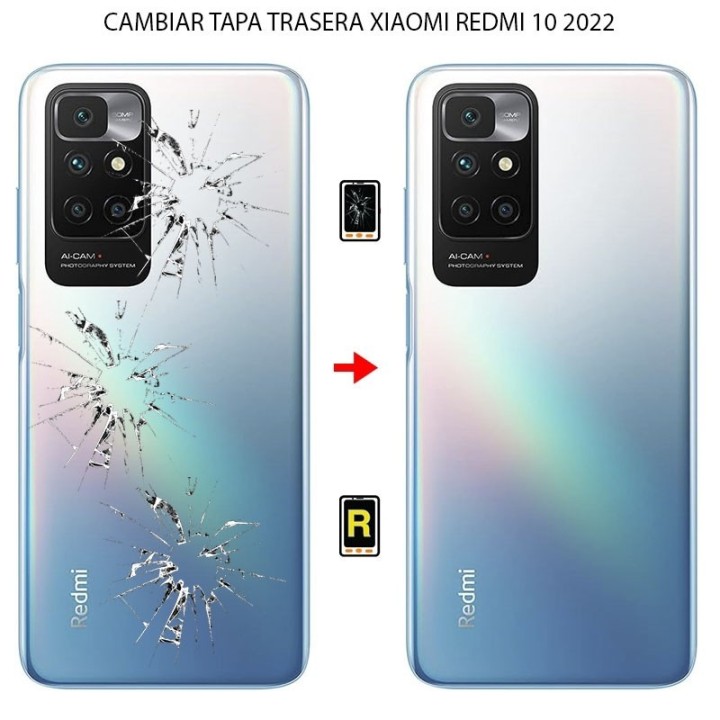Cambiar Tapa Trasera Xiaomi Redmi 10 2022