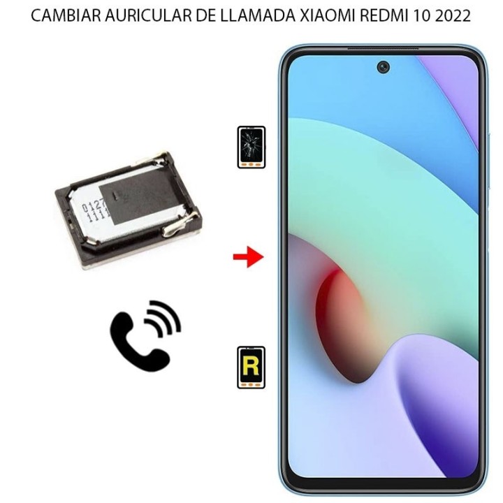Cambiar Auricular de Llamada Xiaomi Redmi 10 2022