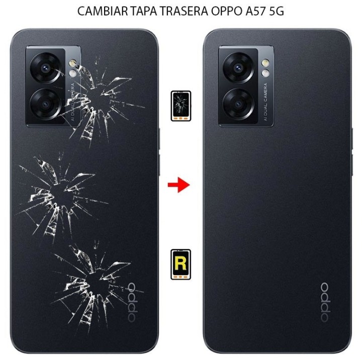Cambiar Tapa Trasera Oppo A57 5G