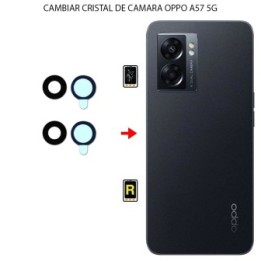 Cambiar Cristal Cámara Trasera Oppo A57 5G