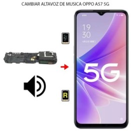 Cambiar Altavoz de Música Oppo A57 5G
