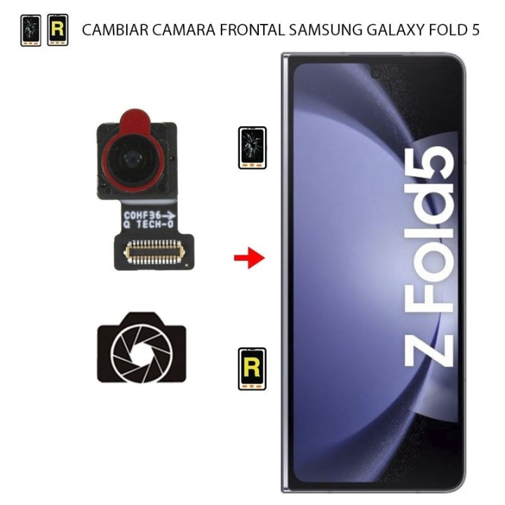 Cambiar Cámara Frontal Samsung Galaxy Z Fold 5 5G