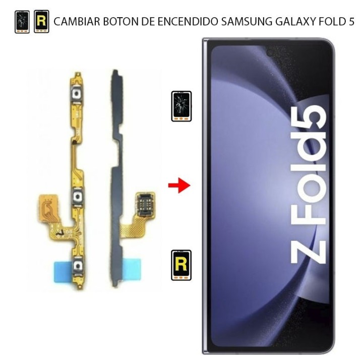 Cambiar Botón de Encendido Samsung Galaxy Z Fold 5 5G