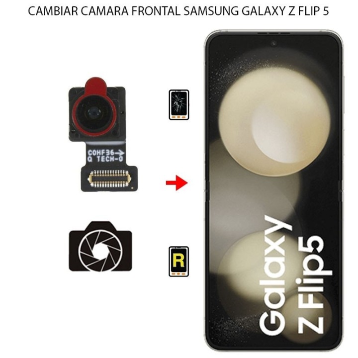 Cambiar Cámara Frontal Samsung Galaxy Z Flip 5 5G