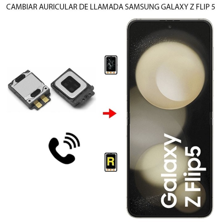 Cambiar Auricular de Llamada Samsung Galaxy Z Flip 5 5G