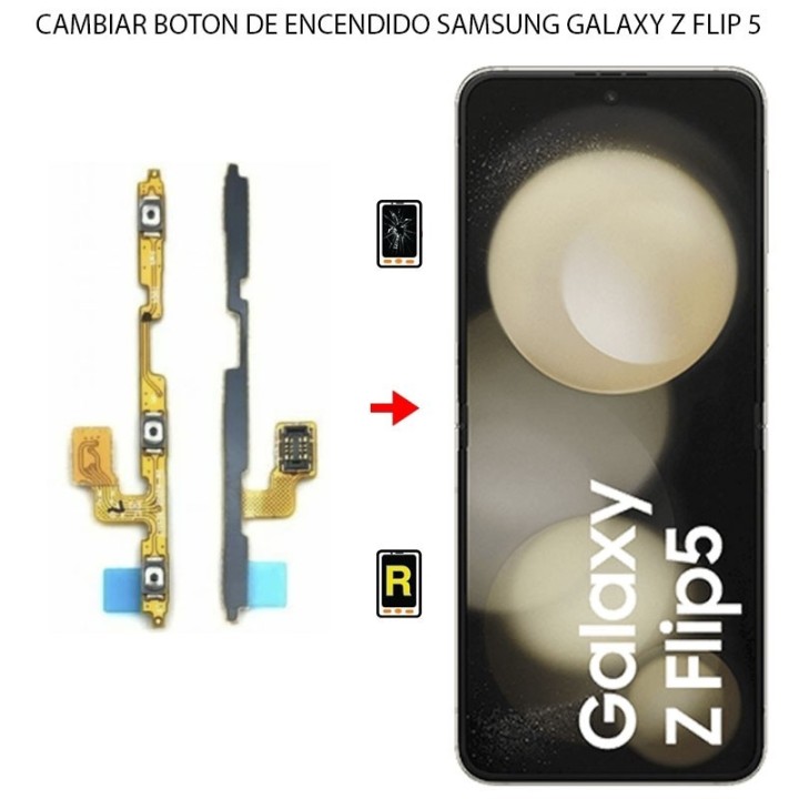 Cambiar Botón de Encendido Samsung Galaxy Z Flip 5 5G