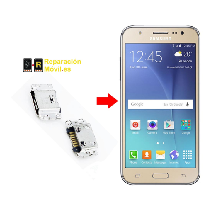 Cambiar conector de carga samsung J5 2015 (J510F)