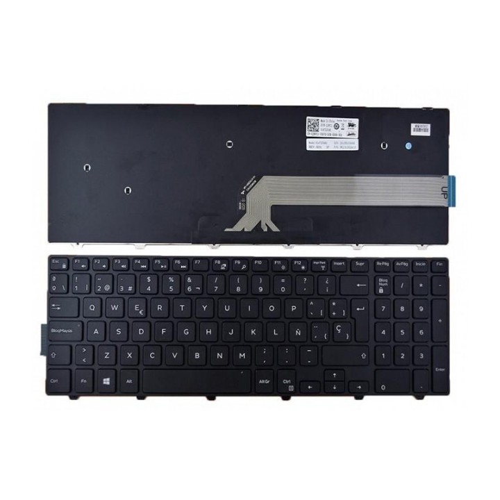 Cambiar Teclado DELL VOSTRO 15 3558