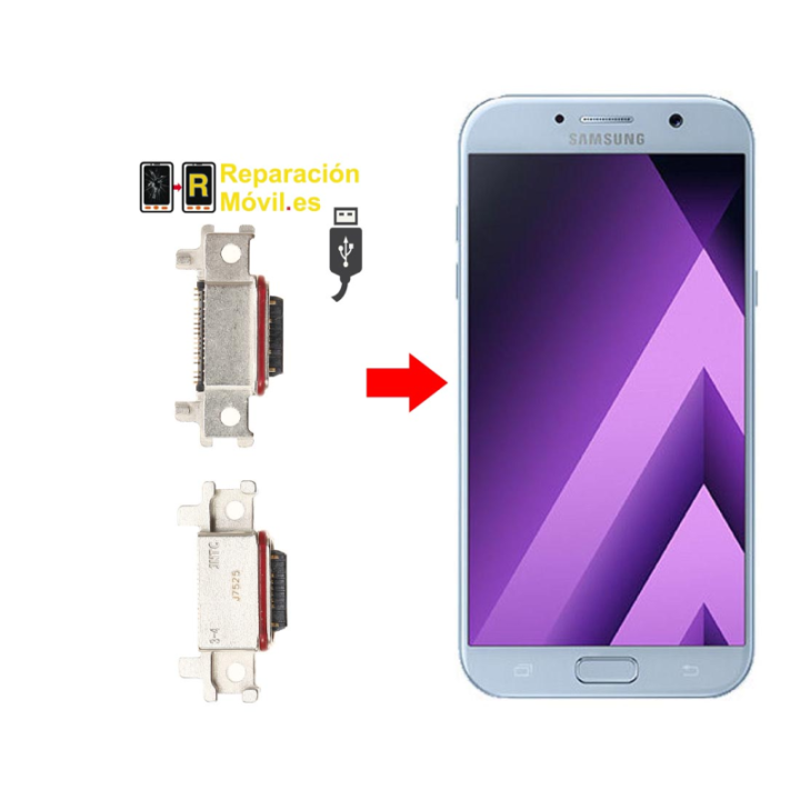 Cambiar Conector De Carga Samsung A7 2017