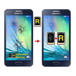 Cambiar Cristal Samsung A3