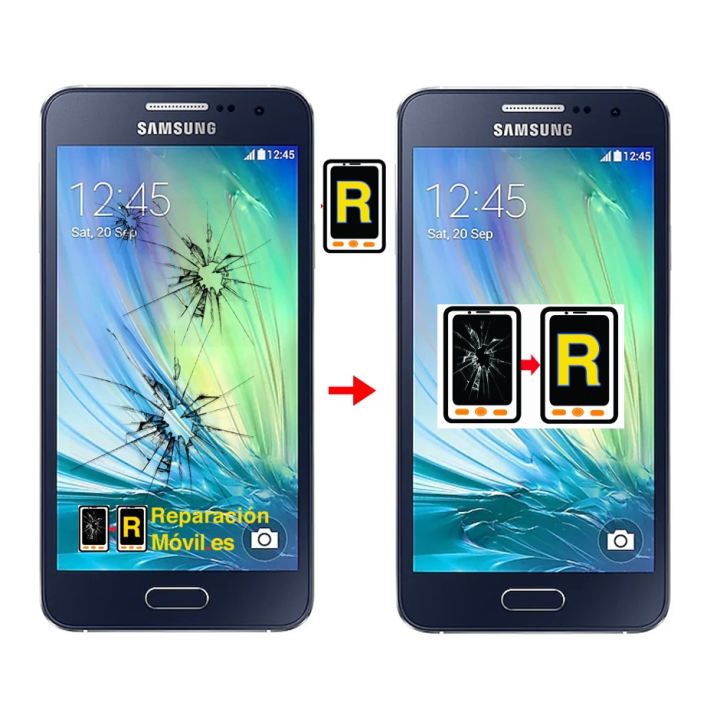 Cambiar Cristal Samsung A3