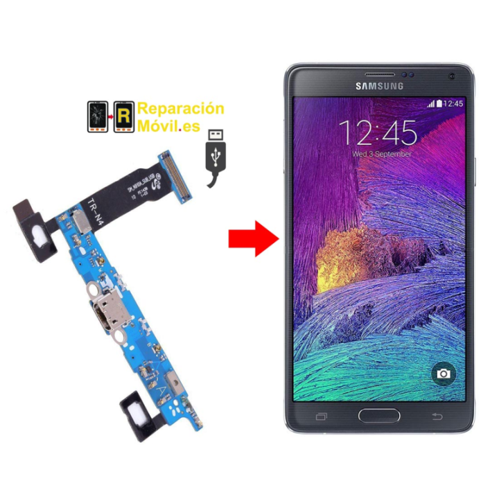Cambiar Conector de Carga Samsung Note 4