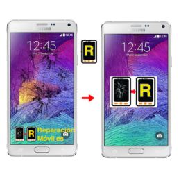 Cambiar Cristal De Pantalla Samsung Note 4