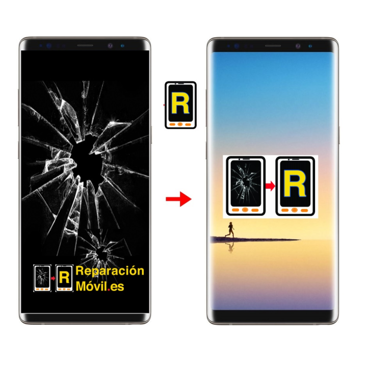 Cambiar Pantalla Original Samsung Note 8