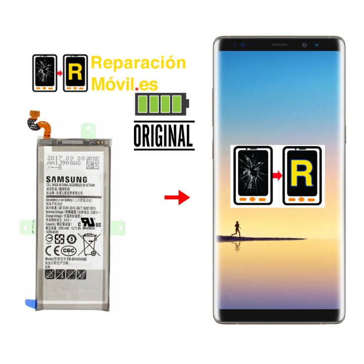 Cambiar Batería Original Samsung Note 8