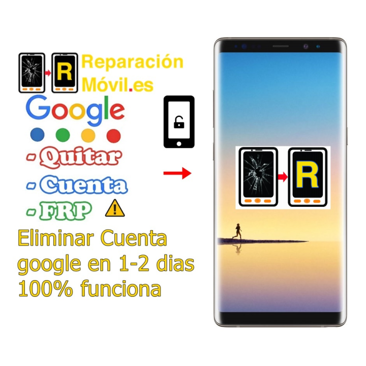 Eliminar Cuenta Google Frp Samsung Note 8