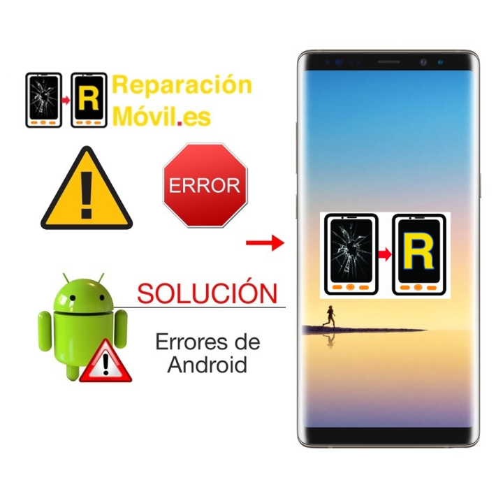 Solución De Sistema Samsung Note 8