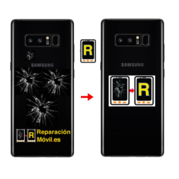 Cambiar Tapa Samsung Note 8